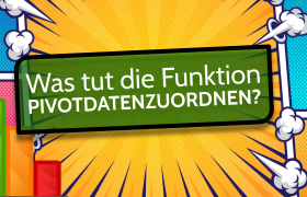 PIVOTDATENZUORDNEN Funktion