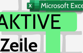 🔍 Excel: Aktive Zeile & Spalte automatisch hervorheben!
