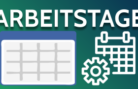 Excel: Arbeitstage und Nettoarbeitstage berechnen